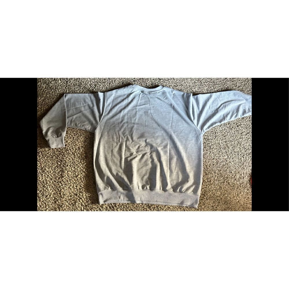 Lightweight sweatshirt “expensive but difficult”humorous gray sweatshirt - Picture 6 of 6
